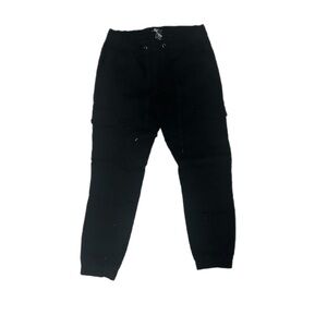Rewash Black Casual Pants